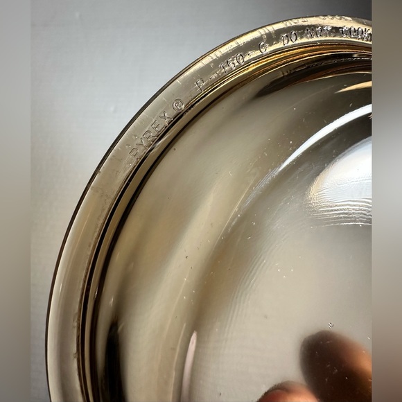 Pyrex Visions Amber Grab It Bowl Replacement Lid P-150-C Corning USA - Picture 3 of 10